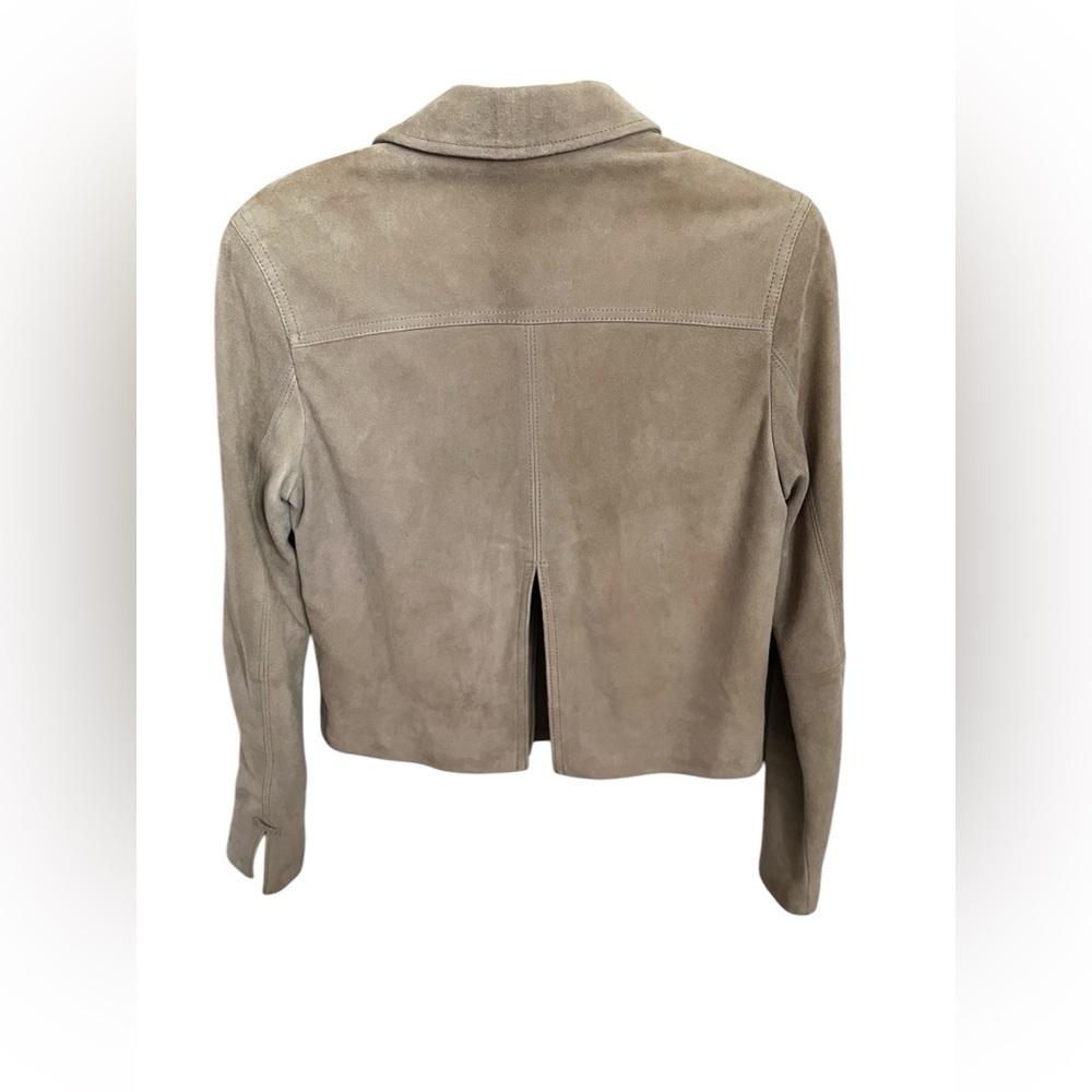 Adriano Goldschmied 100% Lamb Leather Tan Jacket, Women’s Size: XS - Picture 3 of 14